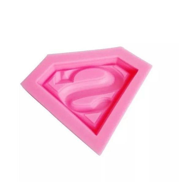 Pink Superman Logo - Buy Pink Superman Logo Fondant Mould Online In Best Prices