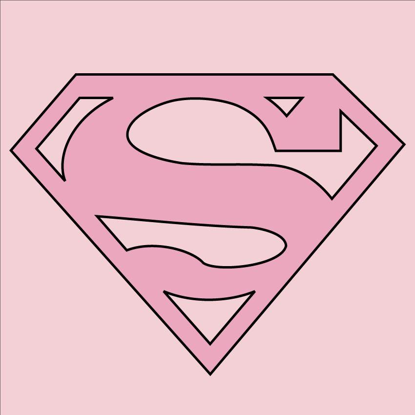 Pink Superman Logo - Free Superman Logo Png, Download Free Clip Art, Free Clip Art