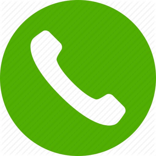 Green Messaging Logo - Accept, call, circle, contact, green, phone, talk icon