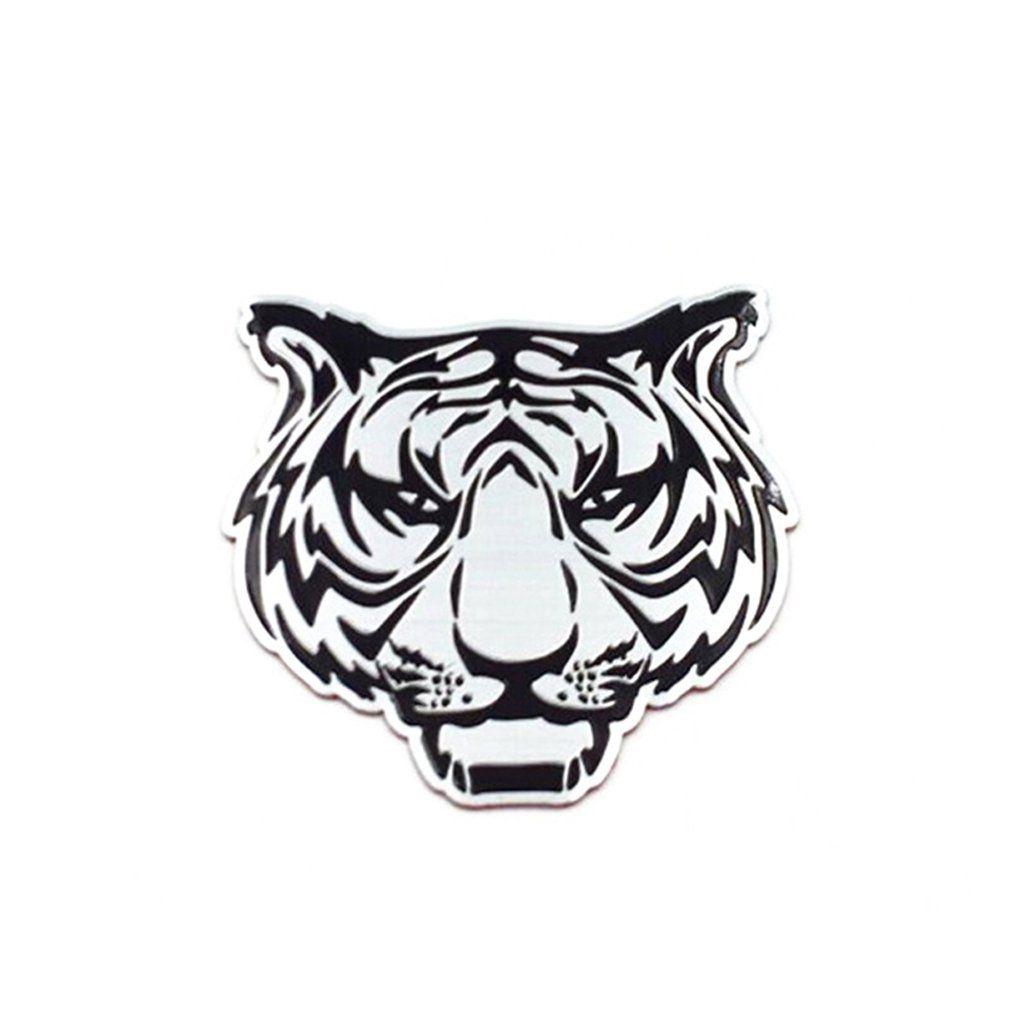 Cool Tiger Logo - Shuohu 3D Cool Tiger Lion Sticker Car Sign Eagle Pattern
