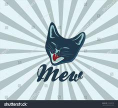 Blue Cat College Logo - Best Kitten College Logo Inspiration image. Brand design