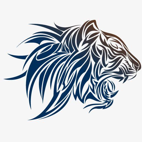 Cool Tiger Logo - Cool Paste Paper Tiger Vector Free Material, Vector, Cool Sticker ...