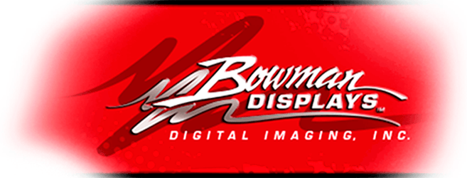 Red Bowman Logo - Bowman Displays
