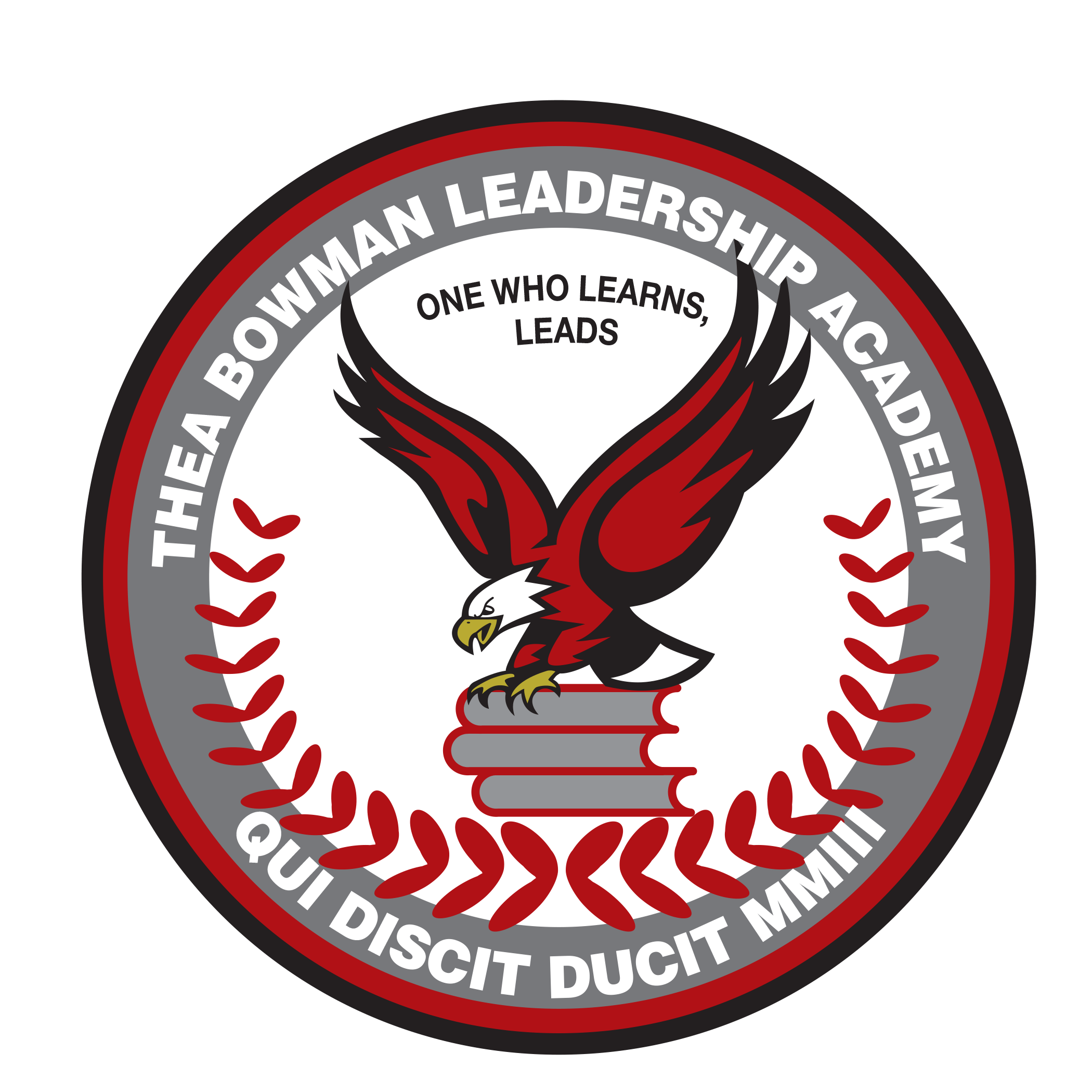 Red Bowman Logo - Thea Bowman Leadership Academy (Grades K-12) / Homepage