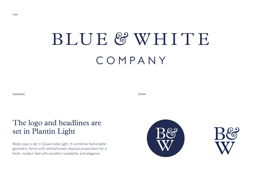 The White Company Logo - Blue & White Company - Franks and Franks
