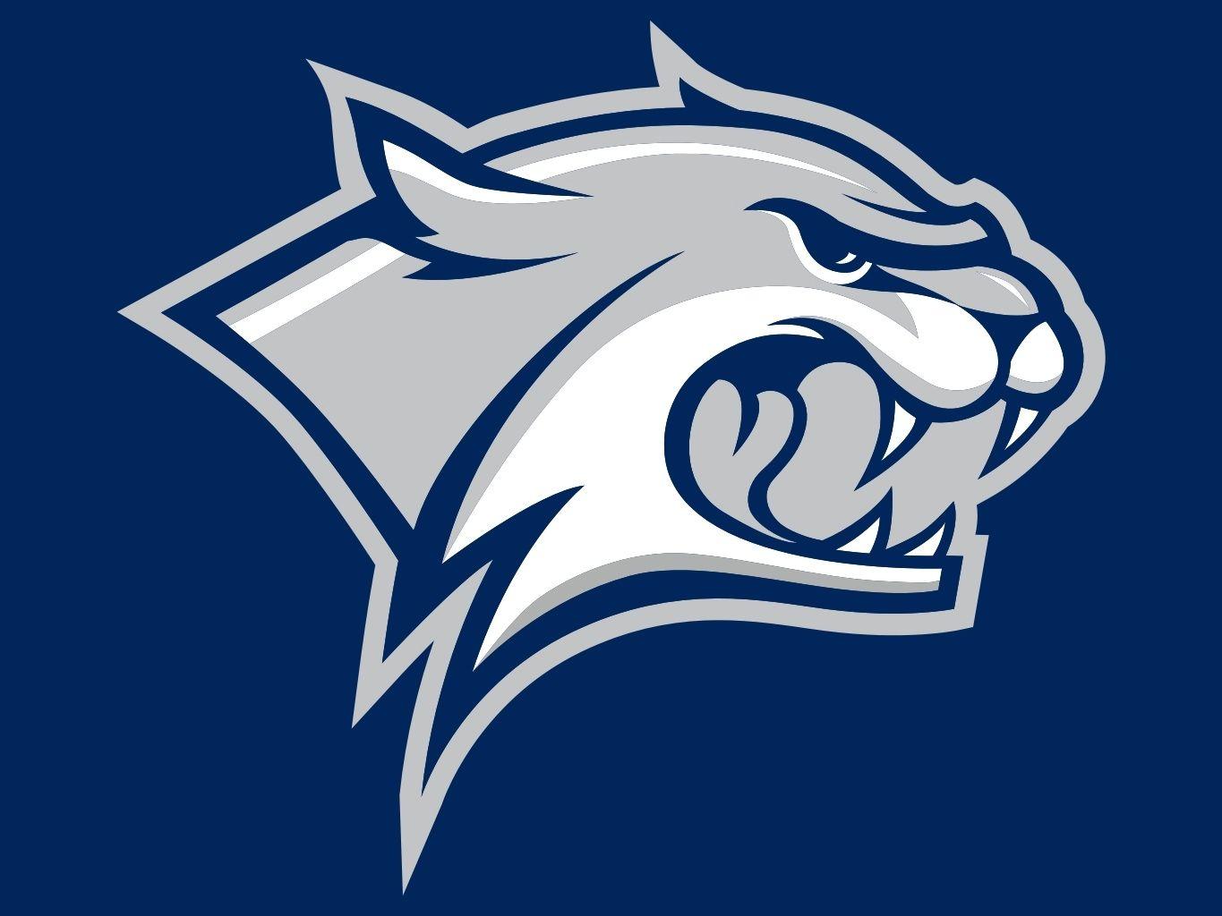 Blue Cat College Logo - New Hampshire Wildcats. College logos. College