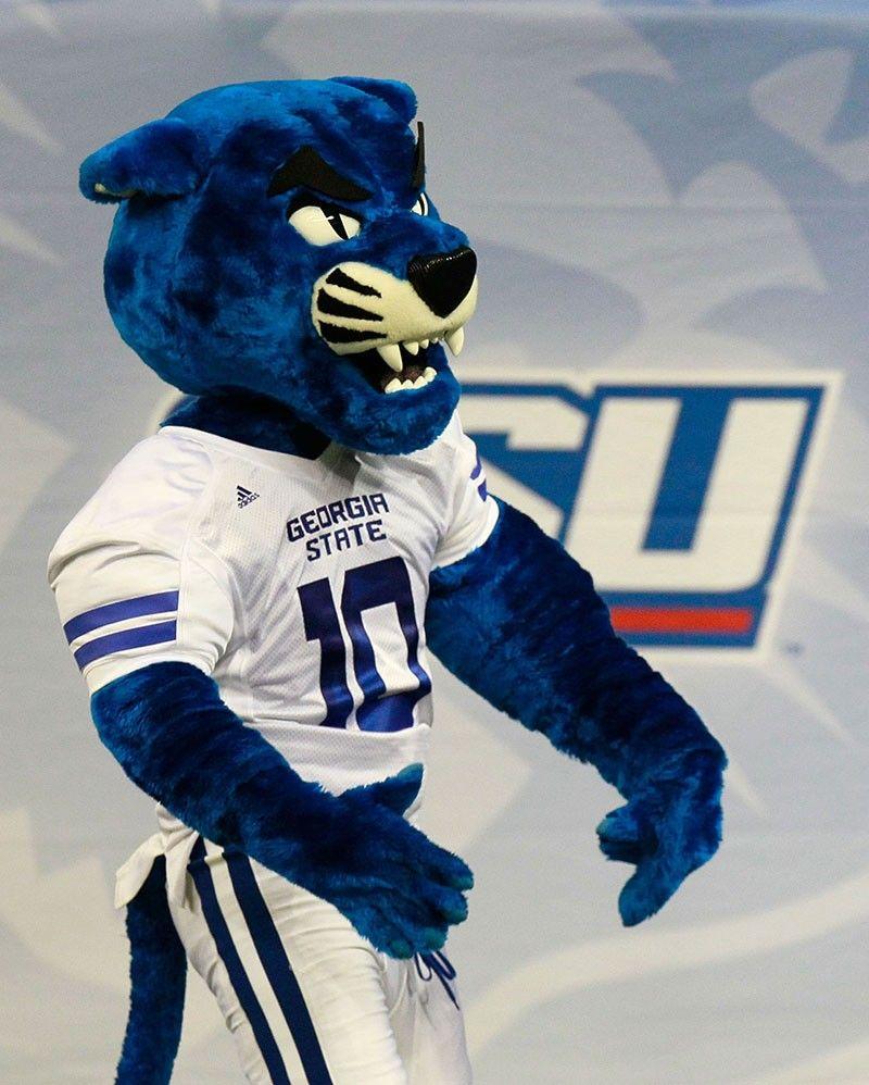 Blue Cat College Logo - College football mascots: The cats