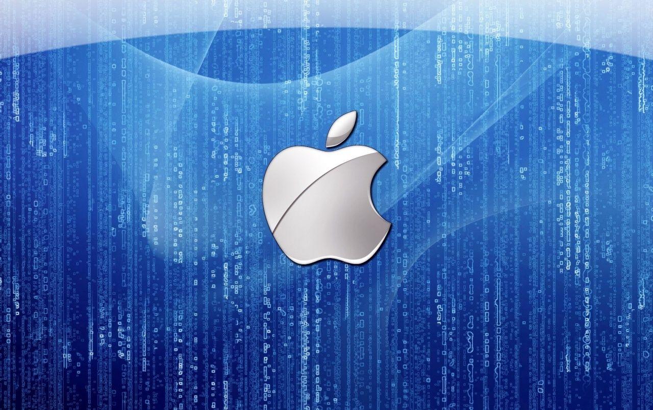 Blue Apple Logo - Blue Apple logo wallpaper. Blue Apple logo