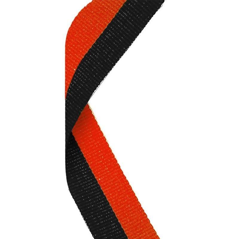 Red and Orange Ribbon Logo - Black Orange Ribbon