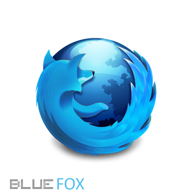 Blue Firefox Logo - Picture of Blue Firefox Icon