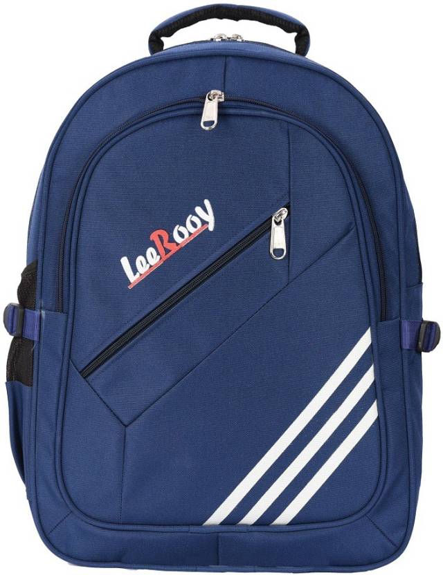 Blue Cat College Logo - LeeRooy MN LeeRooy FABRIC BLU CAT B 24 Ltr Laptop Bag COLLEGE BAG