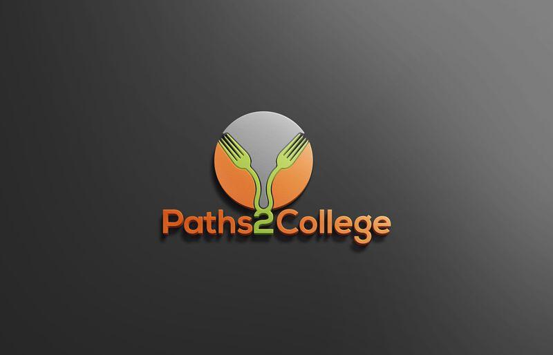 Blue Cat College Logo - Upmarket, Elegant Logo Design for 'Paths2College' or 'Paths 2