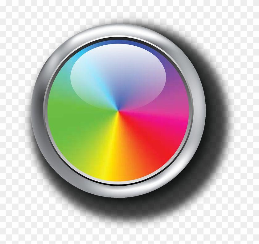 Green Blue Red Circle Logo - Colors, Chromatic Circle, Red, Green, Blue - Rainbow Button - Free ...