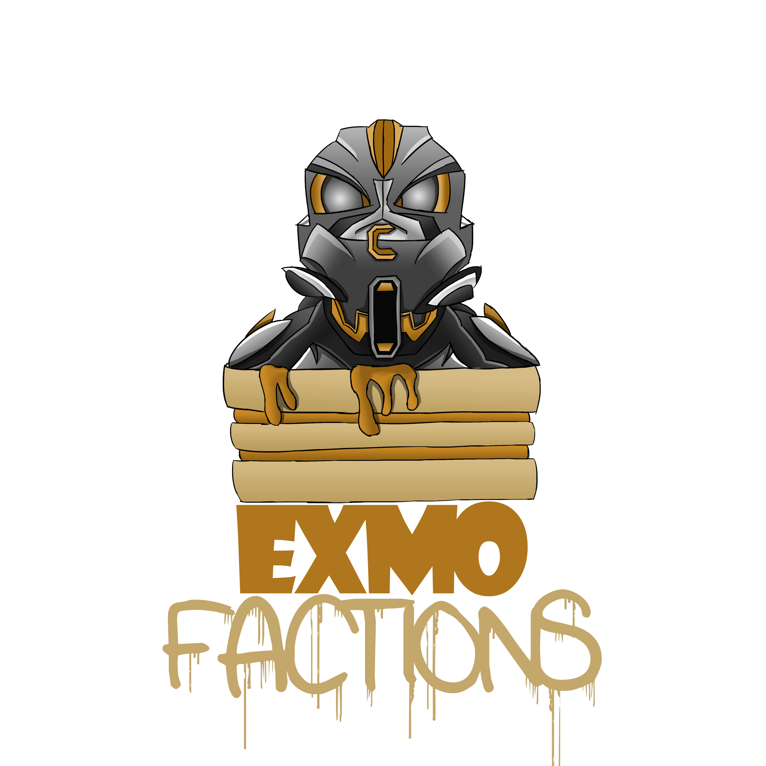 Faction Server Logo - Exmo Factions! Story Lines! Events! Fun! Join Today! Minecraft Server