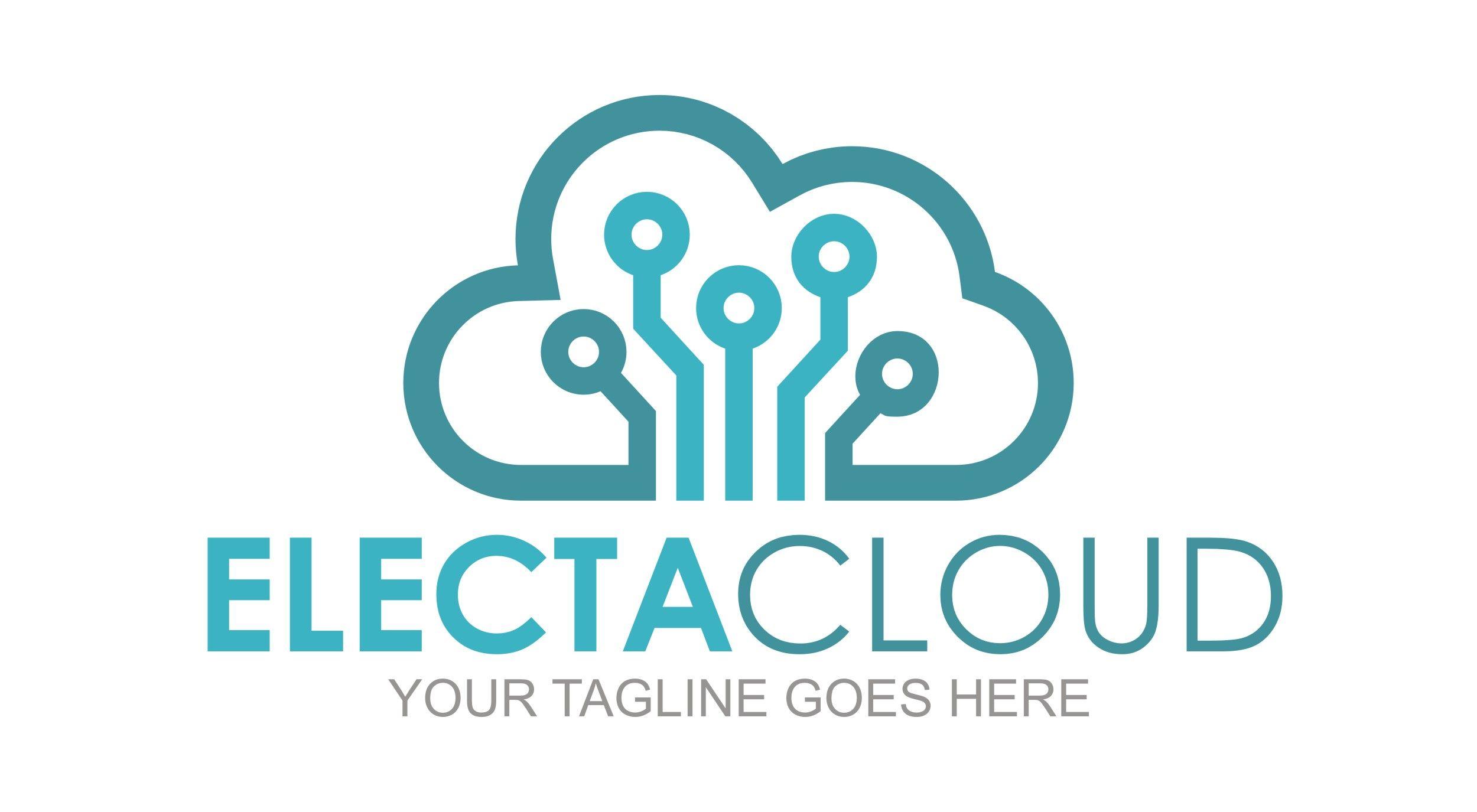 HP Cloud Logo - Electa - Cloud Logo - Logos & Graphics