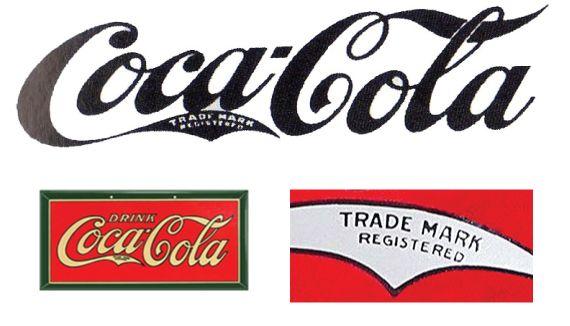 Registered Logo - The History of the Coca Cola Logo | Fine Print Art