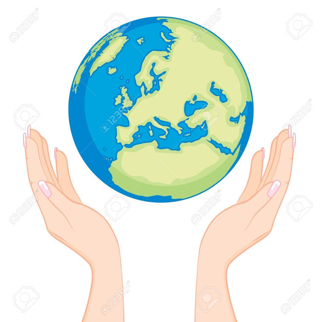 Hands Holding Globe Logo - Hand Holding Globe Clipart | Great free clipart, silhouette ...