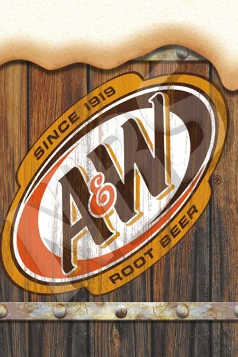 AW Root Beer Logo - A&W UF 1 Fountain Valve Decals