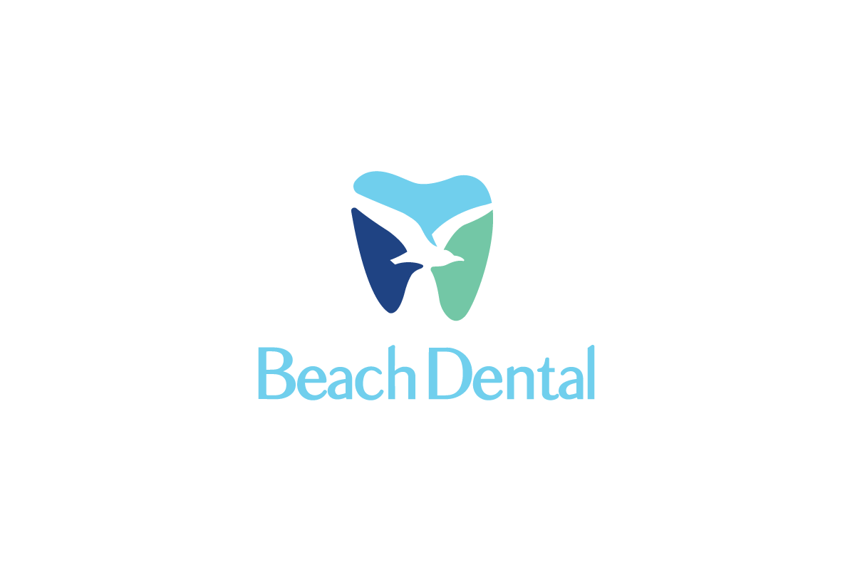 Tooth Logo - Beach Dental—Seagull Tooth Logo Design | Logo Cowboy