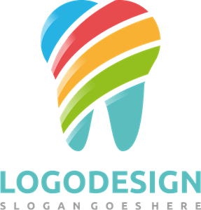 Tooth Logo - colorful tooth Logo Vector (.EPS) Free Download