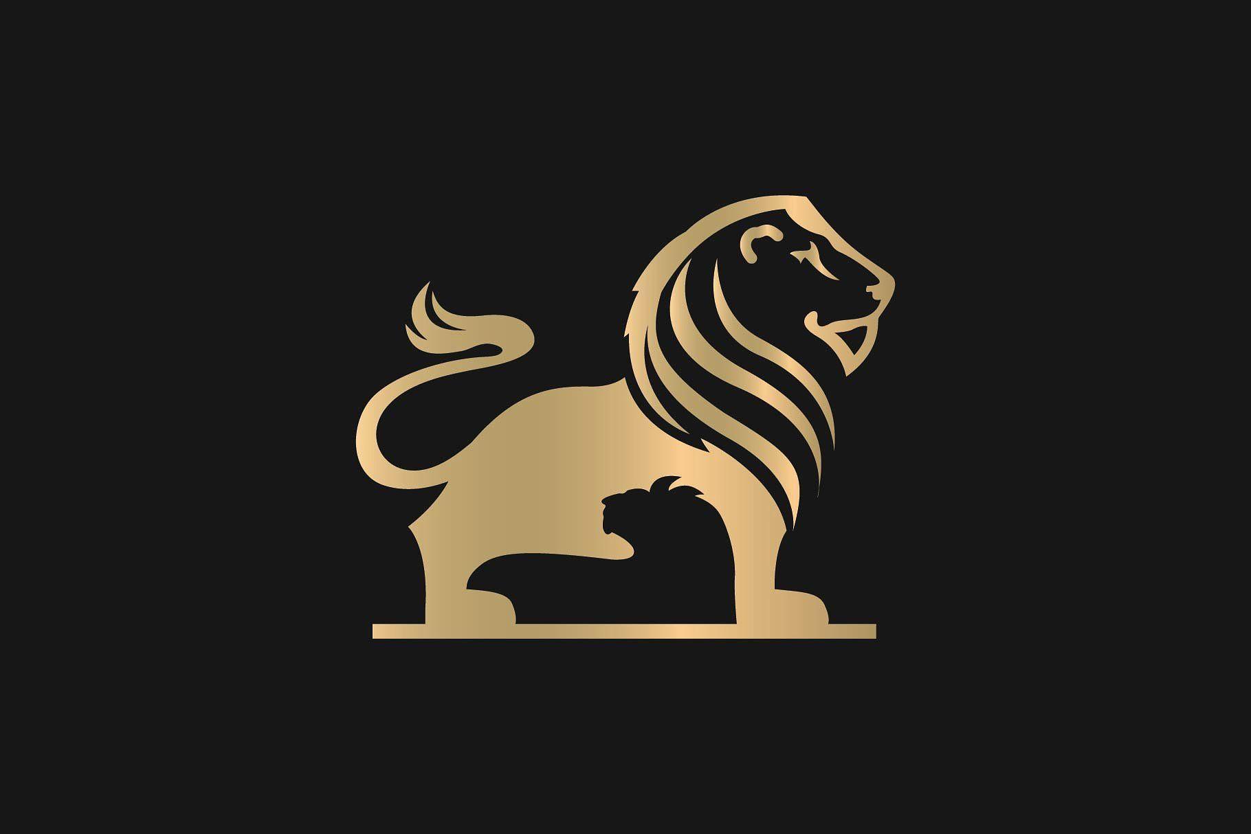 Lion Logo - Luxury Lion Logo ~ Logo Templates ~ Creative Market