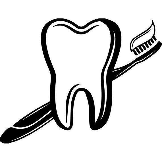 Tooth Logo - Dentist Logo 1 Dentistry Dental Tooth Tool Medical | Etsy