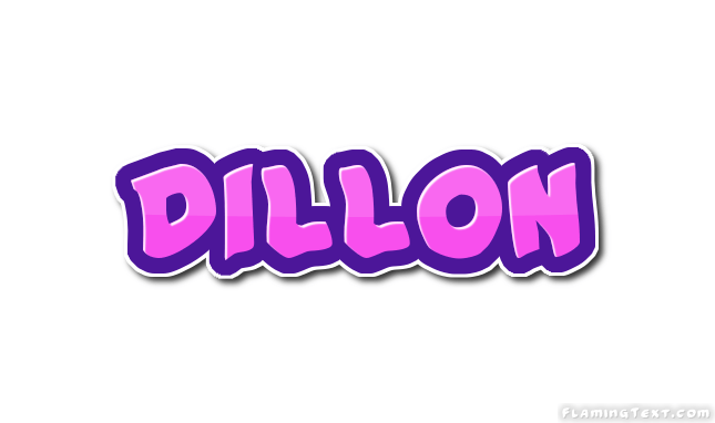 Dillon Logo - Dillon Logo. Free Name Design Tool from Flaming Text