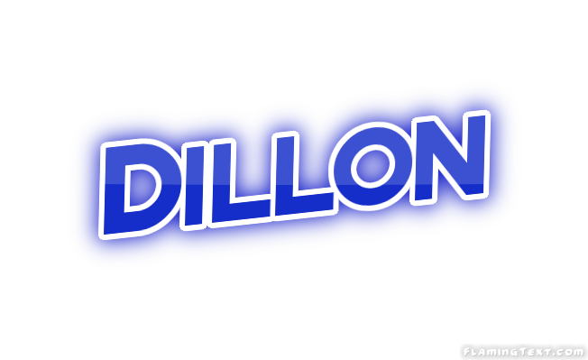 Dillon Logo - United States of America Logo. Free Logo Design Tool from Flaming Text