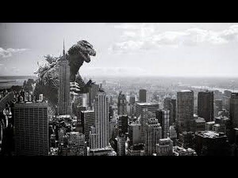 Godzilla Black and White Logo - Godzilla Stop Motion Short Black and White Verson - YouTube