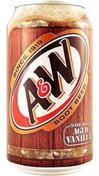 AW Root Beer Logo - Caffeine in A&W Root Beer