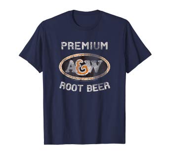 AW Root Beer Logo - A&W Root Beer Logo T Shirt. Classic Look Style 18835