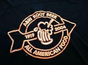 AW Root Beer Logo - A&W Root Beer Tshirt Signature Series Large Stitched Logo Unworn ...