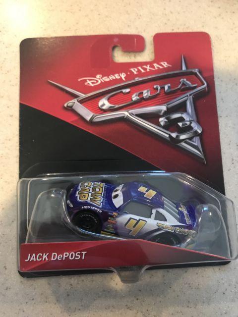 4 Disney Cars Logo - 2017 Disney Pixar Cars 3 Jack DEPOST # 4 Tow Cap | eBay