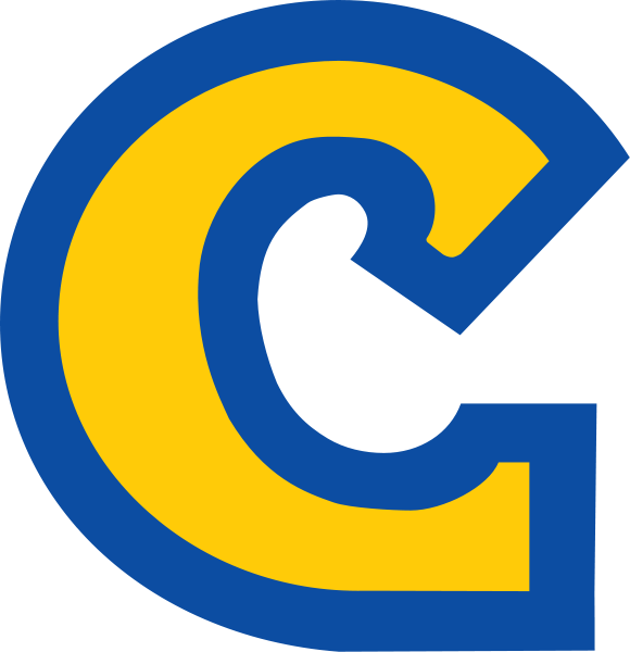 Blue and Yellow C Logo - logo quiz yellow c