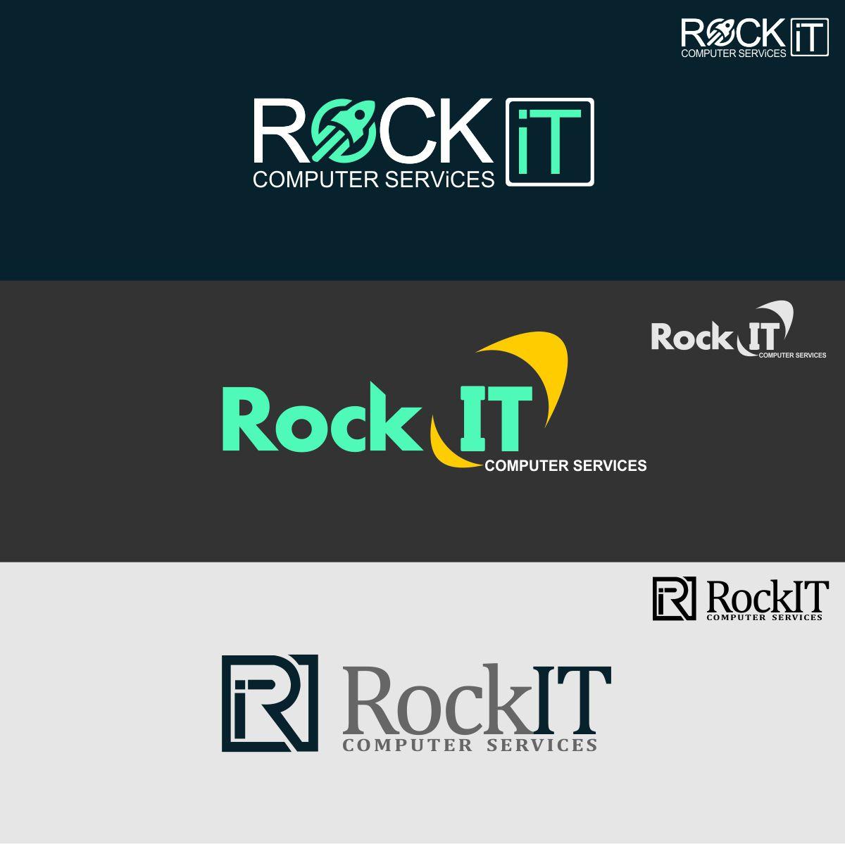 Perfect Computer Logo - Computer Logo Design for RockIT Computer Services by Perfect ...
