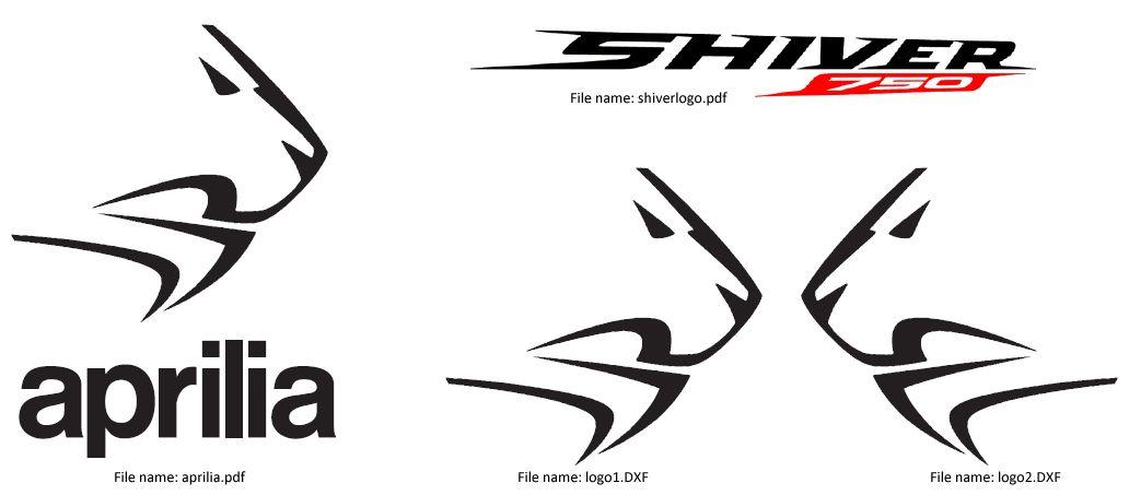 Aprilia Logo - Shiver logo