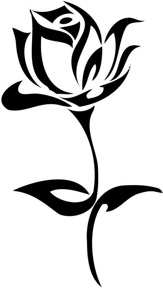 Black and White Rose Logo - More Like Crossini Bakery Logo by