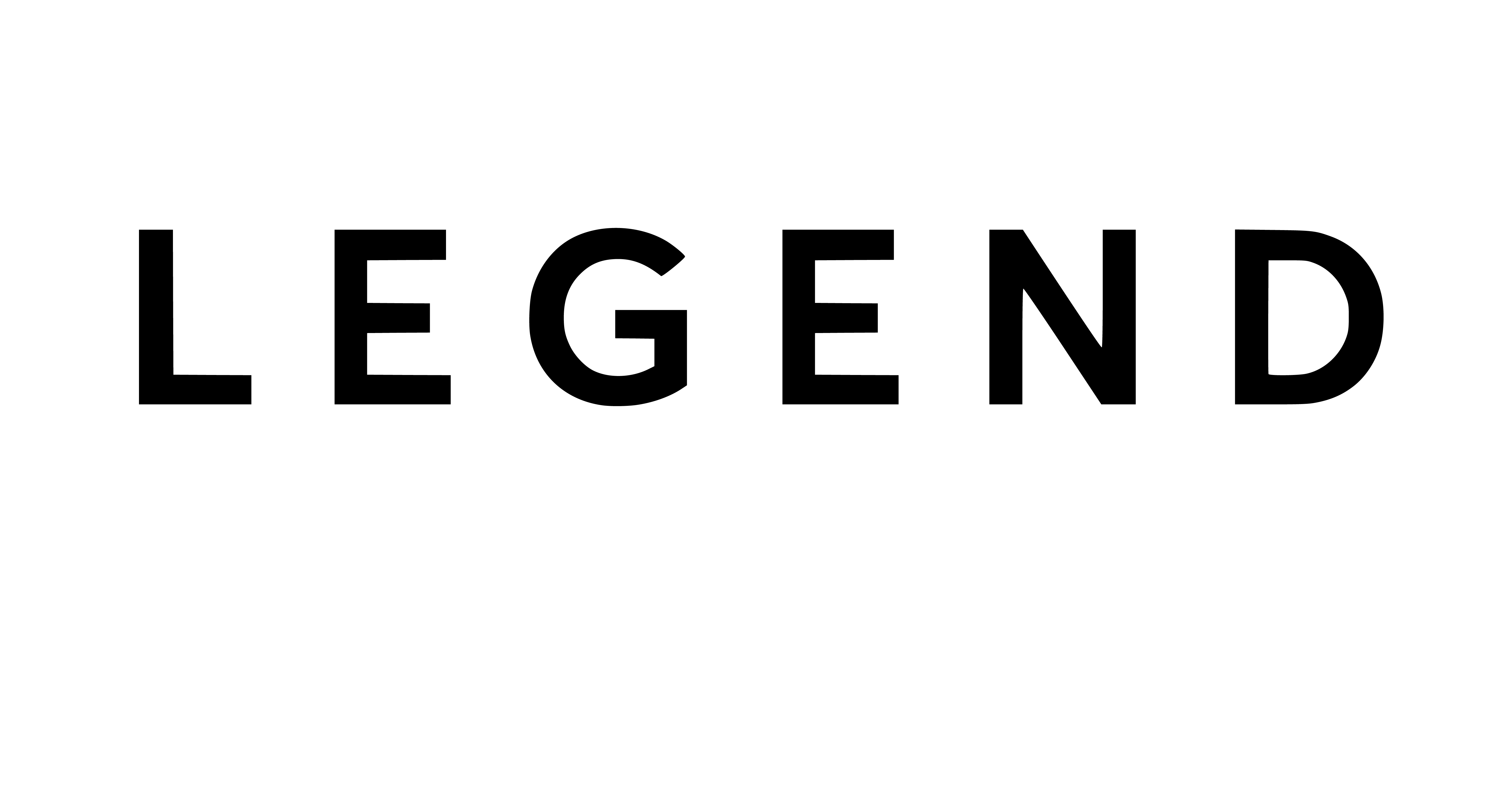 3D Black and White Logo - Legend 3D