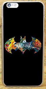 Graffiti Superhero Logo - Batman Logo Neon 80s Superhero DC Graffiti Style Rigid Case For All ...