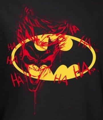 Graffiti Superhero Logo - Batman T-Shirt - Joker Graffiti Logo - NerdKungFu