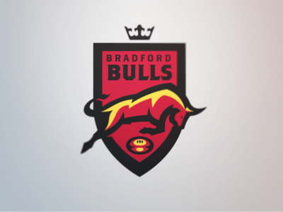 Bull Shield Logo - Bradford Bulls. MacStrength. Logos, Logo inspiration