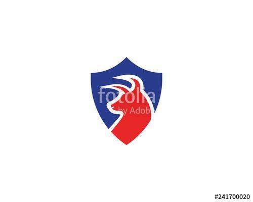 Bull Shield Logo - Bull Head Shield Logo Design Vector Stock Image And Royalty Free