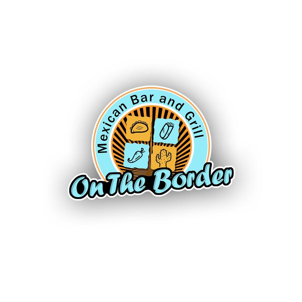 On the Border Logo - Modern, Colorful, Restaurant Logo Design for On The Border Mexican ...