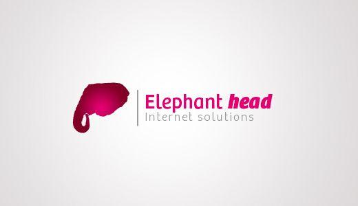Elephant Head Logo - Elephant head Logos