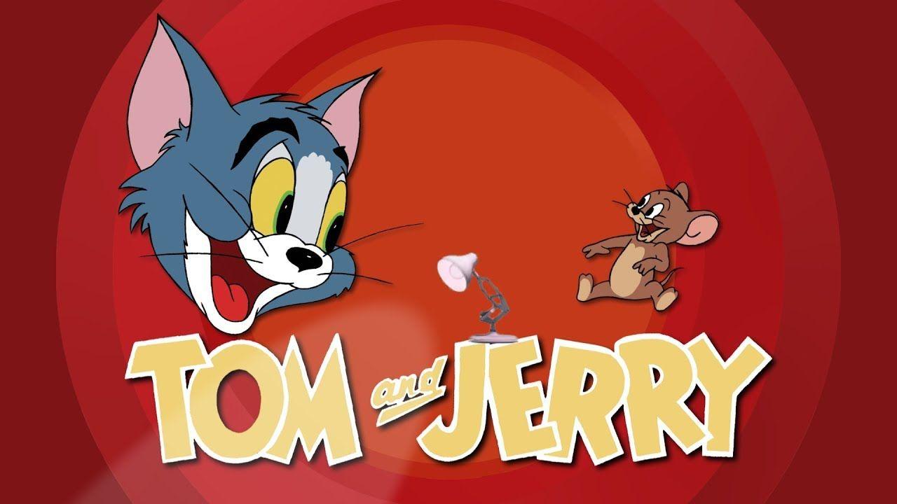 Tom and Jerry Logo - 904-Tom and Jerry-Cartoon Network Spoof Pixar Lamp Luxo Jr Logo ...