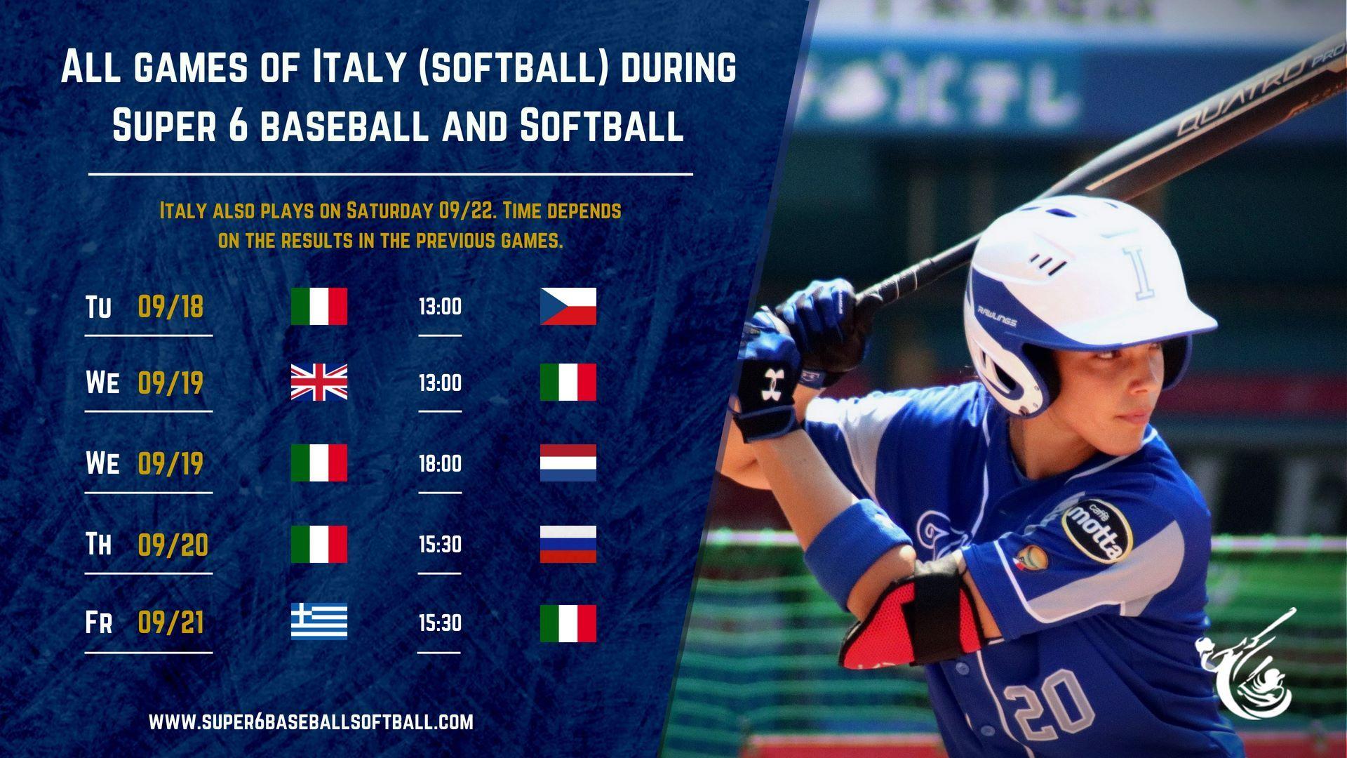 Softball Champs Baseball Logo - FIBS-Federazione Italiana Baseball Softball - Super 6 softball ...