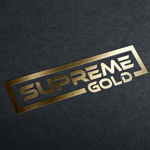Gray and Gold Logo - Design a good logo for Supreme Gold. Logo design contest