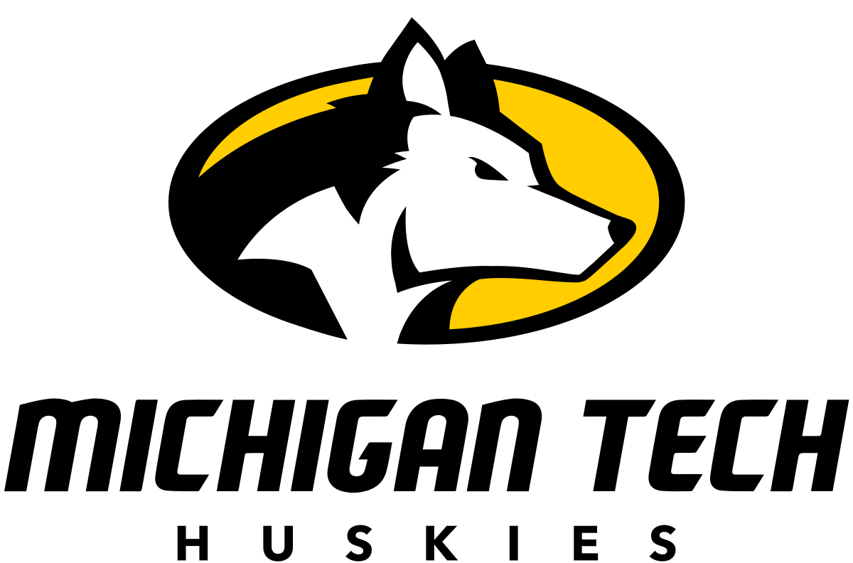 NCAA College Sports Logo - Michigan Tech Huskies