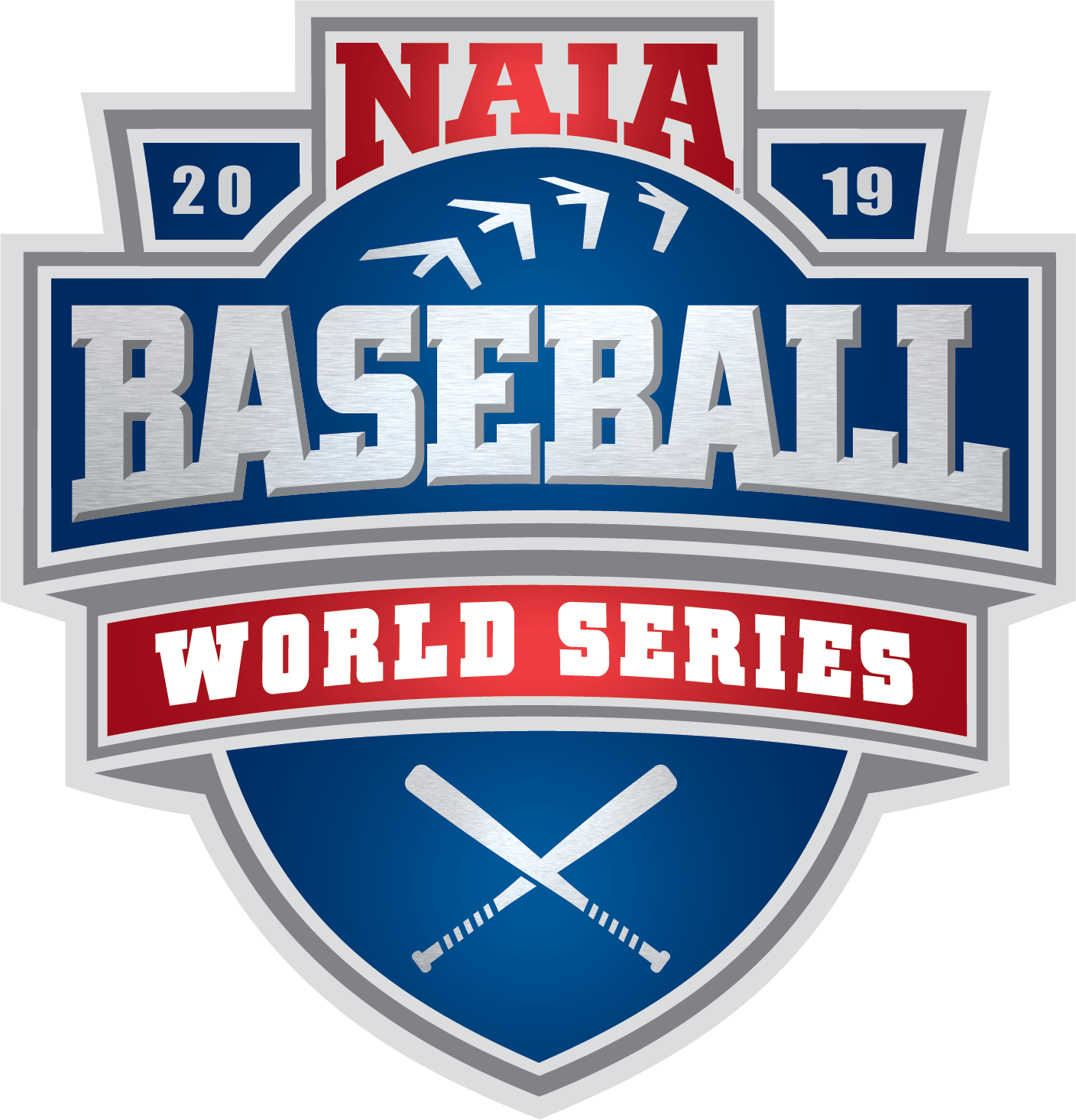 Softball Champs Baseball Logo - American Midwest Conference - 2019 NAIA Spring Championships