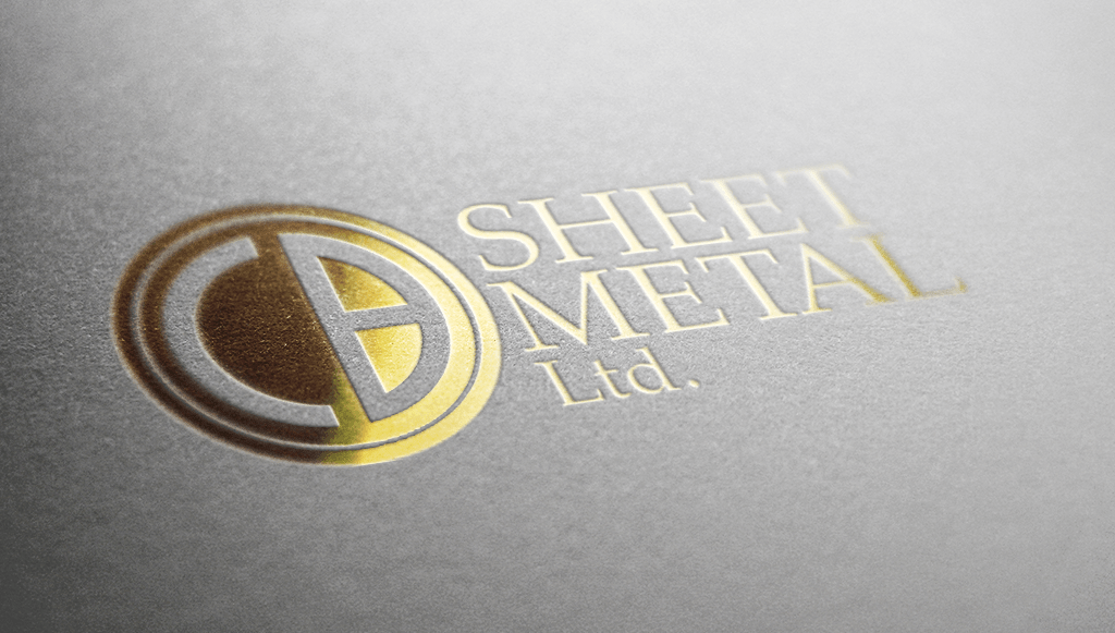 Gray and Gold Logo - CB Sheet Metal Logo Design - Legacy Global MediaLegacy Global Media ...